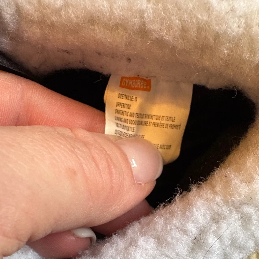 Gymboree Black and Orange Kids Snow Boots